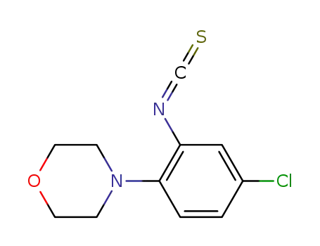 5-chloro-2-morpholinophenyl isothiocyanate