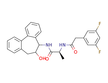 5-[N'-(3,5-difluorophenylacetyl)-L-alaninyl]amino-5,7-dihydro-6H-dibenzo[a,c]cyclohepten-6-ol