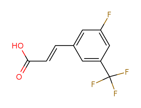 3-FLUORO-5-(TRIFLUOROMETHYL)CINNAMIC ACID