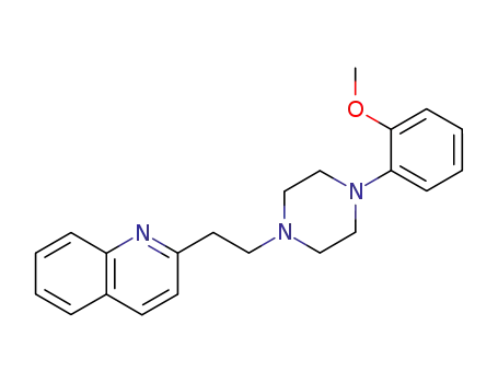 Quinoline, 2-(2-(4-(2-methoxyphenyl)-1-piperazinyl)ethyl)-