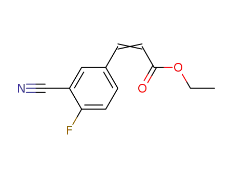 Ethyl 3-(3-cyano-4-fluorophenyl)-2-propenoate