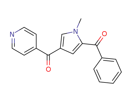 Methanone, (5-benzoyl-1-methyl-1H-pyrrol-3-yl)-4-pyridinyl-