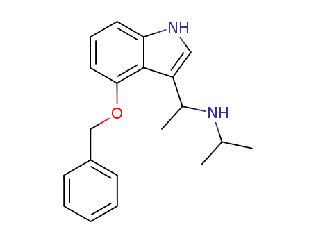 [1-(4-benzyloxy-indol-3-yl)-ethyl]-isopropyl-amine