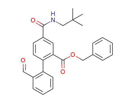 benzyl 2'-formyl-4-((2,2-dimethylpropyl)carbamoyl)-2-biphenylcarboxylate