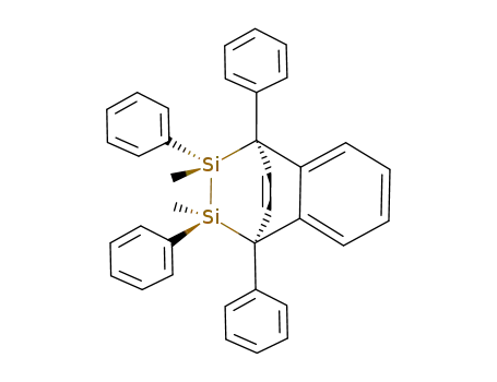 trans-7,8-dimethyl-1,4,7,8-tetraphenyl-2,3-benzo-7,8-disila<2.2.2>bicyclooctadiene