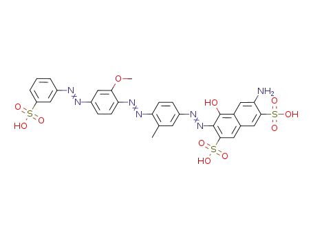 Molecular Structure of 742661-00-3 (C<sub>30</sub>H<sub>25</sub>N<sub>7</sub>O<sub>11</sub>S<sub>3</sub>)
