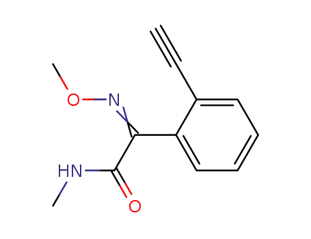 2-ethynylphenylglyoxylic acid-N-methylamide-O-methyloxime