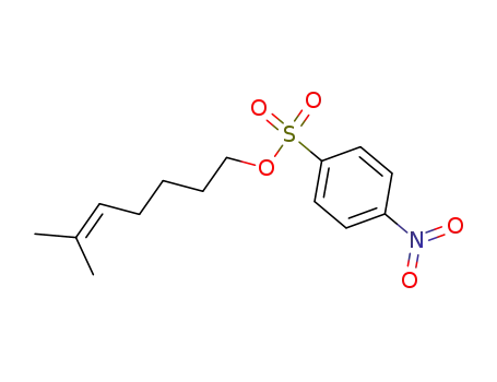 6-Methyl-hept-5-en-1-yl-<4-nitro-benzolsulfonat>