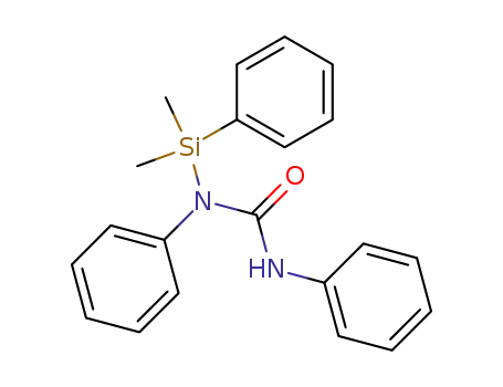 N-Dimethylphenylsilyl-N,N'-diphenylharnstoff