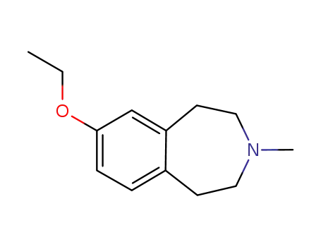 Molecular Structure of 630407-34-0 (1H-3-Benzazepine,7-ethoxy-2,3,4,5-tetrahydro-3-methyl-(9CI))
