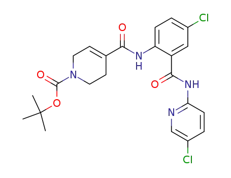 N-(5-Chloropyridin-2-yl)-2-[(1-Boc-piperidin-3-ene-4-ylcarbonyl)amino]-5-chlorobenzamide