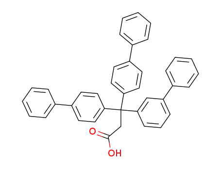 3-m-Biphenylyl-3,3-bis(p-biphenylyl)propionsaeure