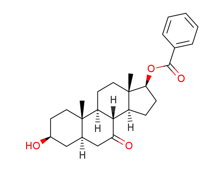 17β-Benzoyloxy-5α-androstanol-(3β)-on-(7)