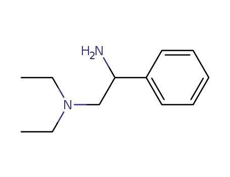 Molecular Structure of 31788-87-1 (N-(2-AMINO-2-PHENYLETHYL)-N,N-DIETHYLAMINE)