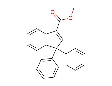 1H-Indene-3-carboxylic acid, 1,1-diphenyl-, methyl ester