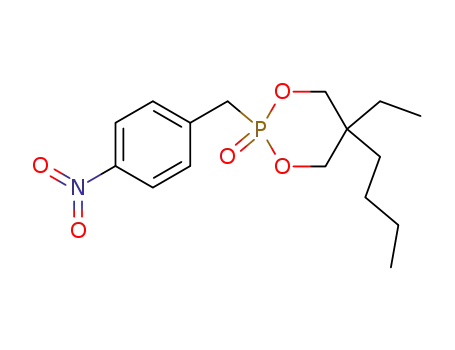 5-butyl-5-ethyl-2-(4-nitrobenzyl)-1,3,2-dioxaphosphorinan-2-oxide