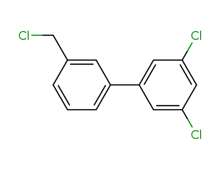 Molecular Structure of 625826-67-7 (1,1'-Biphenyl, 3,5-dichloro-3'-(chloromethyl)-)