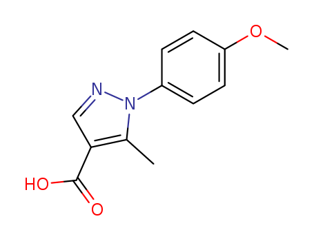 1H-Pyrazole-4-carboxylicacid, 1-(4-methoxyphenyl)-5-methyl-