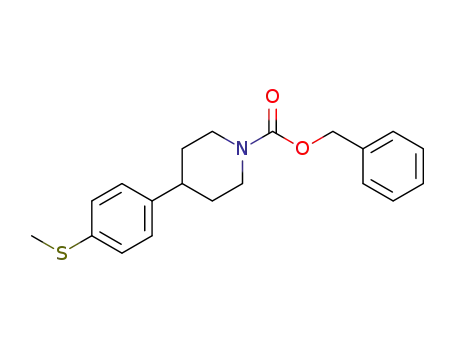 1-benzyloxycarbonyl-4-(4-methylthiophenyl)piperidine