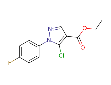 Ethyl 5-chloro-1-(4-fluorophenyl)-1H-pyrazole-4-carboxylate