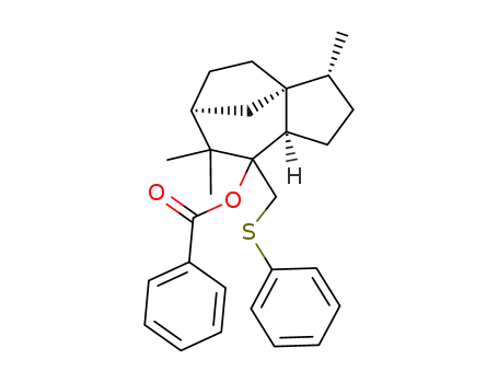 (+/-)-13-Thiophenylzizan-6-yl-benzoat