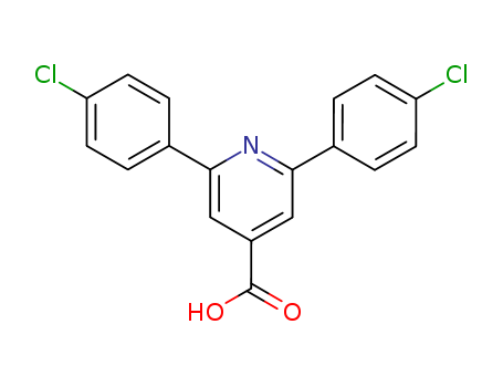 2,6-BIS(4-CHLOROPHENYL)-4-PYRIDINECARBOXYLIC ACID