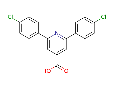 2,6-bis(4-chlorophenyl)-4-pyridinecarboxylic acid