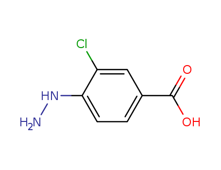 Benzoic acid, 3-chloro-4-hydrazino-