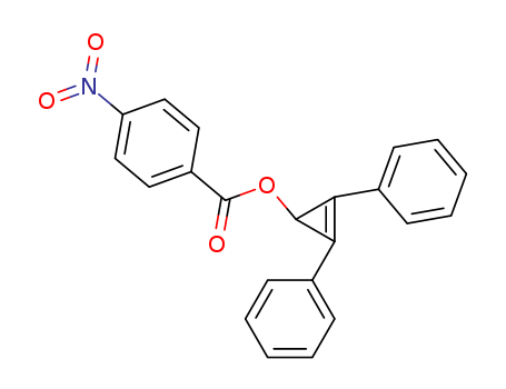 (2,3-diphenyl-1-cycloprop-2-enyl) 4-nitrobenzoate cas  17825-67-1