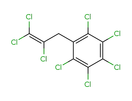 1,2,3,4,5-Pentachloro-6-(2,3,3-trichloro-allyl)-benzene