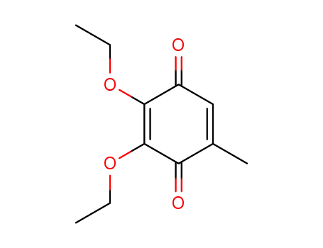 2,5-Cyclohexadiene-1,4-dione, 2,3-diethoxy-5-methyl-