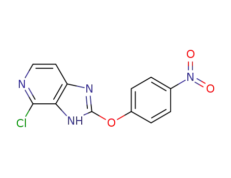 4-chloro-2-(4-nitro-phenoxy)-3H-imidazo[4,5-c]pyridine