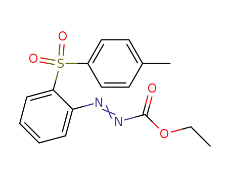 2-p-Toluolsulfonyl-benzolazocarbonsaeure-ethylester