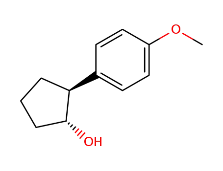 Molecular Structure of 38805-74-2 (Trans-2-(4-Methoxyphenyl)-cyclopentanol)