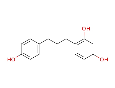 Molecular Structure of 376361-97-6 (1,3-Benzenediol, 4-[3-(4-hydroxyphenyl)propyl]-)