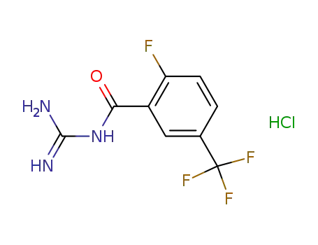 2-Fluoro-5-trifluoromethylbenzoylguanidine hydrochloride