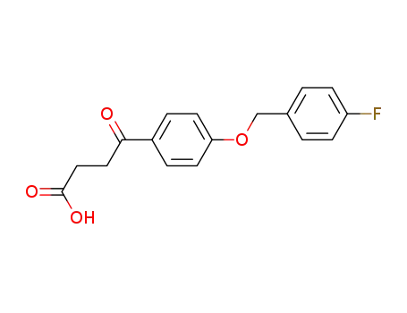 4-(4-(4-fluorobenzyloxy)phenyl)-4-oxobutyric acid