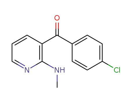 3-(4-chlorobenzoyl)-2-methylaminopyridine