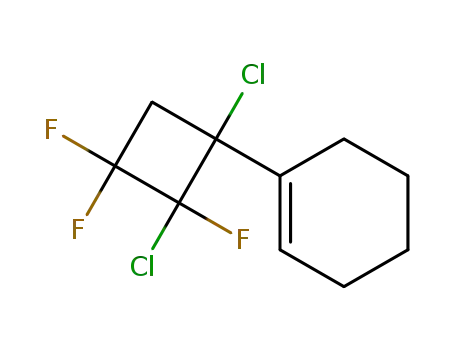 1,1,2-Trifluor-2,3-dichlor-3-<cyclohexen-(1)-yl>-cyclobutan