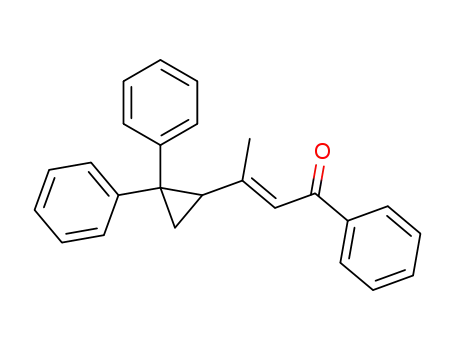 cis-3-(2,2-Diphenylcyclopropyl)-1-phenyl-2-buten-1-on