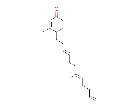 3-Methyl-4-((3E,7E)-7-methyl-dodeca-3,7,11-trienyl)-cyclohex-2-enone