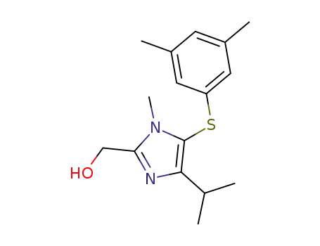 {5-[(3,5-dimethylphenyl)sulfanyl]-1-methyl-4-(1-methylethyl)-1H-imidazol-2-yl}methanol