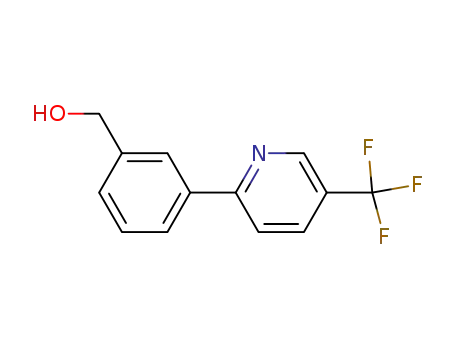 {3-[3-(Trifluoromethyl)pyridin-2-yl]phenyl}methanol