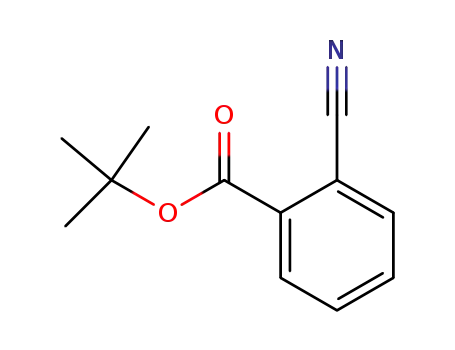 Molecular Structure of 88636-64-0 (tert-butyl 2-cyanobenzoate)