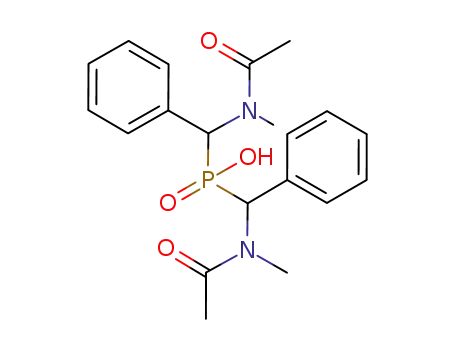 bis[(N-acetyl-N-methylamino)(phenyl)methyl]phosphinic acid