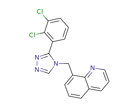 8-{[3-(2,3-dichlorophenyl)-4H-1,2,4-triazol-4-yl]methyl}quinoline