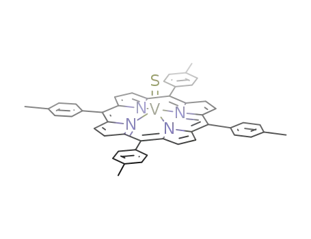{(tetra-p-toylporphyrinato)(S)vanadium(IV)}