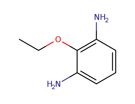 Molecular Structure of 60546-24-9 (1,3-Benzenediamine,  2-ethoxy-)