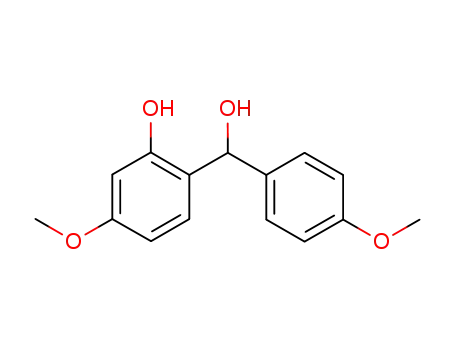Molecular Structure of 433331-87-4 (2-hydroxy-4,4'-dimethoxydiphenylmethanol)
