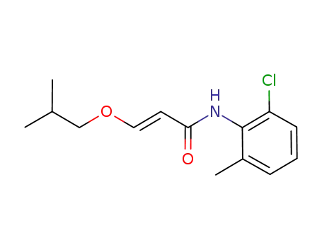 (E)-N-(2-chloro-6-methylphenyl)-3-[2-methylpropyl]oxyacrylamide
